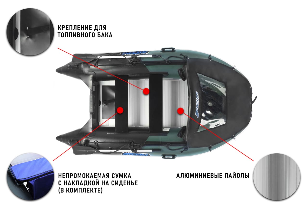 Лодка ПВХ STORMLINE Adventure Extra 310 (2024) — изображение 6