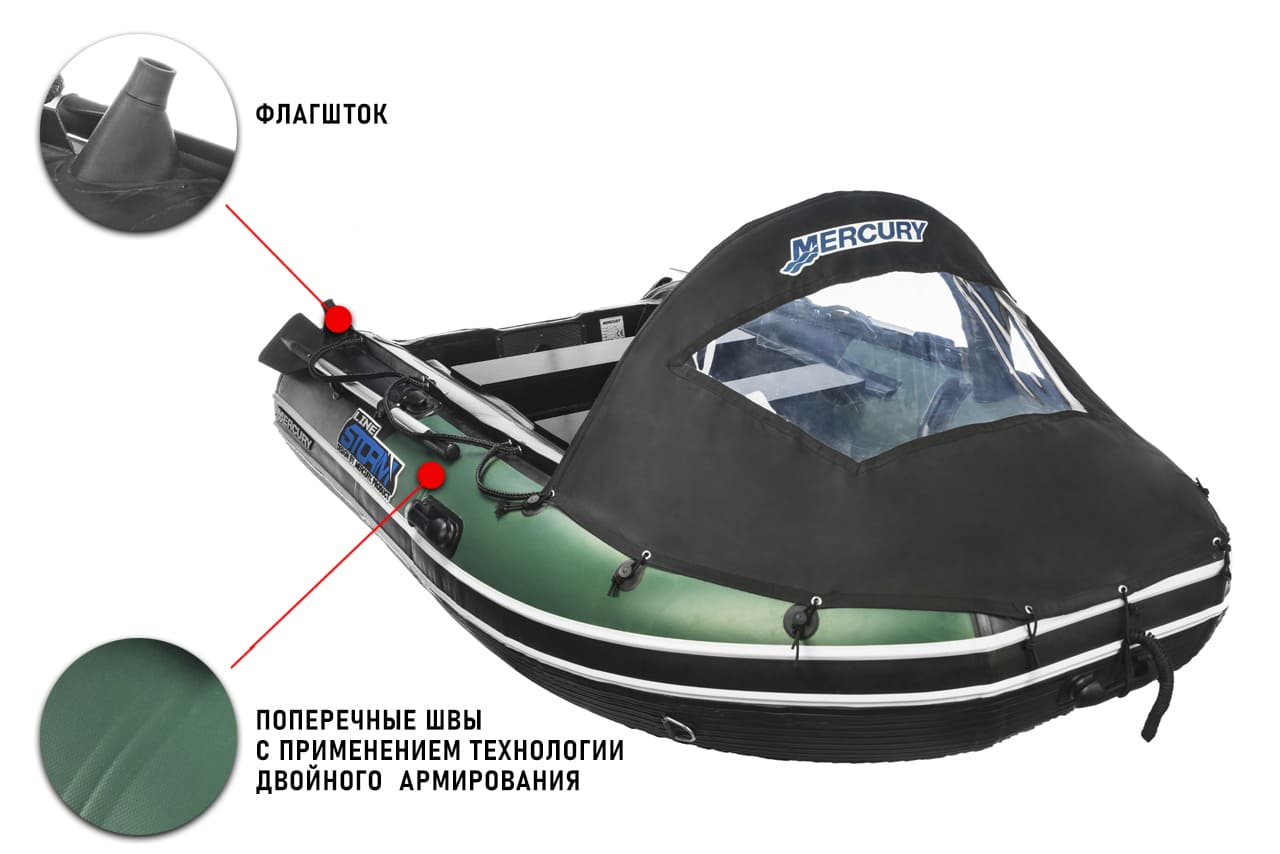 Лодка ПВХ STORMLINE Adventure Extra 310 (2024) — изображение 9