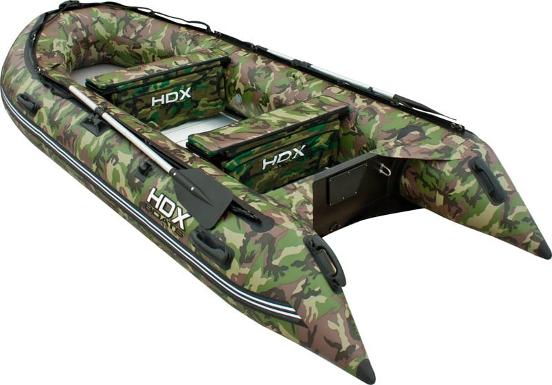 Лодка ПВХ HDX Oxygen 370 (камуфляж) AL — изображение 3